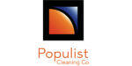 Populist Logo image and Orange Name print